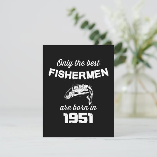 Fischfang 70. Geburtstag (Stehend Vorderseite)