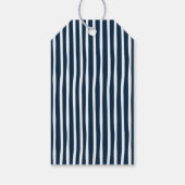 Fischfang Bachelor Party Nautic Vielen Dank Geschenkanhänger (Rückseite)