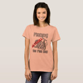 Fischfang Blütenfang Ernsthafte Fischerei T-Shirt (Vorne ganz)