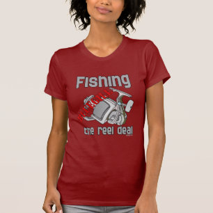 Fischfang Blütenfang Ernsthafte Fischerei T-Shirt