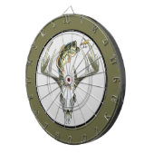 Fischfang Buck Bass Fish Dartscheibe (Vorderseite rechts)