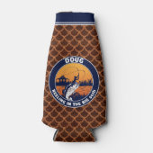 Fischfang, der es in flaschenkühler (Vorderseite)