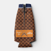 Fischfang, der es in flaschenkühler (Rückseite)