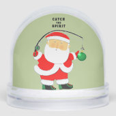 Fischfang - Feiertagspenden Schneekugeln (Vorderseite)