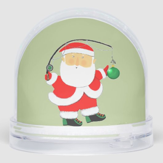 Fischfang - Feiertagspenden Schneekugeln (Rückseite)