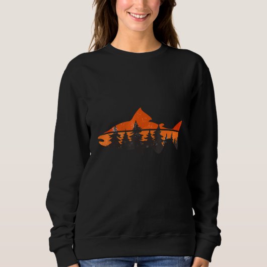 Fischfang Fischerei Fischer Sweatshirt (Vorderseite)