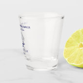 Fischfang Fischerei Trinkbehälter Schnapsglas (Rechts)