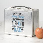 Fischfang Fischerei Vater Metall Brotdose (Beispiel)
