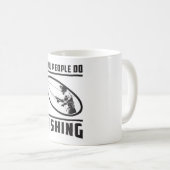 Fischfang Fischfang Fischfang Fischen Witziges Ges Kaffeetasse (VorderseiteRechts)
