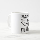 Fischfang Fischfang Fischfang Fischen Witziges Ges Kaffeetasse (Vorderseite Links)