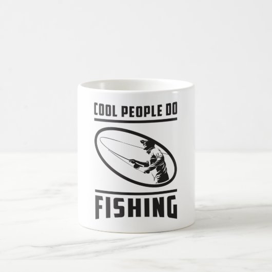 Fischfang Fischfang Fischfang Fischen Witziges Ges Kaffeetasse (Mittel)