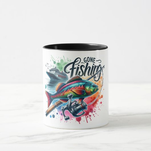 Fischfang/Fischfang Tasse (Zentrum)
