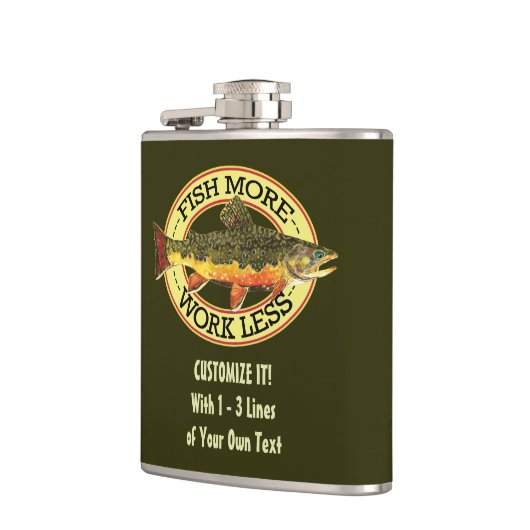 Fischfang Flachmann (Links)