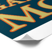 Fischfang - Gallatin River, Montana Poster (Ecke)