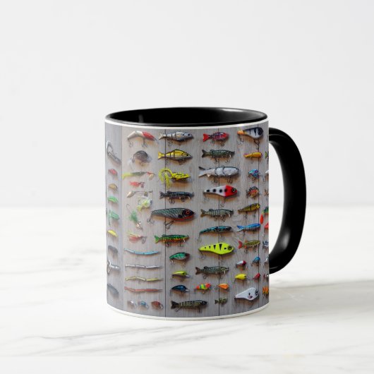 Fischfang - Geschenke für Fischer Tasse (VorderseiteRechts)