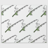 Fischfang Geschenkpapier (Flach)