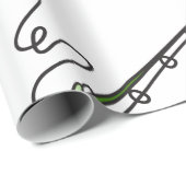 Fischfang Geschenkpapier (Rolleneckpunkt)