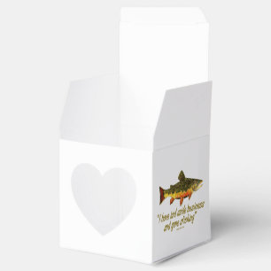 Fischfang Geschenkschachtel
