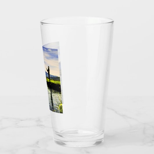 Fischfang Glas (Links)