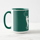 Fischfang Herzschlag Fischen Typ Tasse (Links)