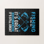Fischfang ist großartig puzzle (Horizontal)