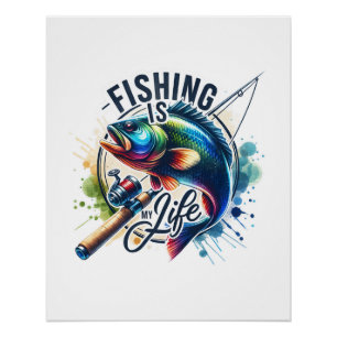 Fischfang ist mein Leben Poster