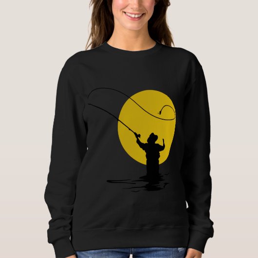 Fischfang ist unerlässlich sweatshirt (Vorderseite)