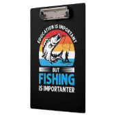 Fischfang ist wichtig klemmbrett (Links)