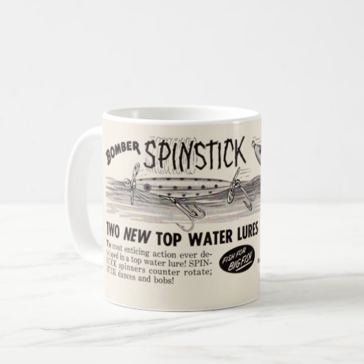 Fischfang Kaffeetasse (Vorderseite Links)