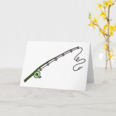 Fischfang Karte (Gelbe Blume)