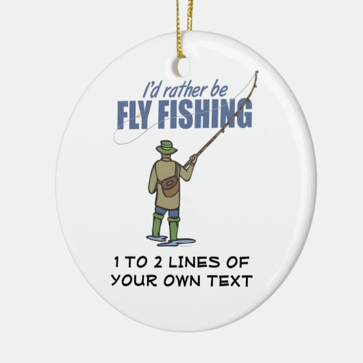 Fischfang Keramikornament (Links)