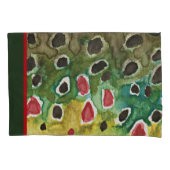 Fischfang mit Braunforellen, Dekorieren Kissenbezug (Vorderseite)