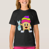 Fischfang mit Cupcake T-Shirt (Vorderseite)