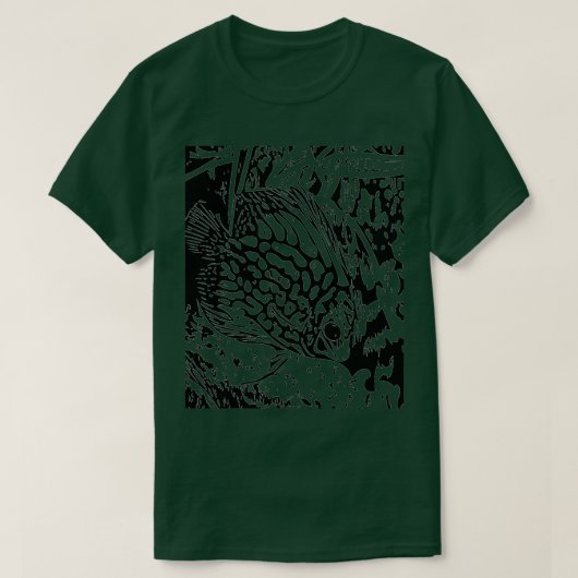 Fischfang mit Discus T-Shirt (Design vorne)