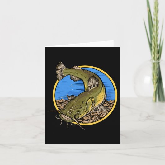 Fischfang mit Flathesen Karte (Vorderseite)