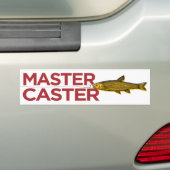 Fischfang mit Master Caster Autoaufkleber (Auf Auto)