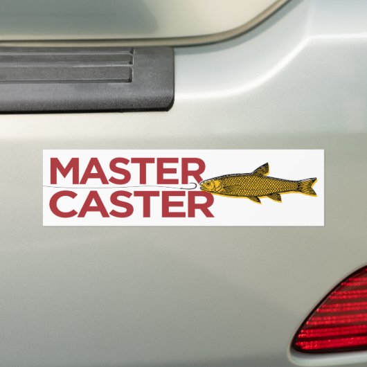 Fischfang mit Master Caster Autoaufkleber (Auf Auto)