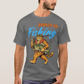 Fischfang mit meiner Katze T-Shirt (Vorderseite)