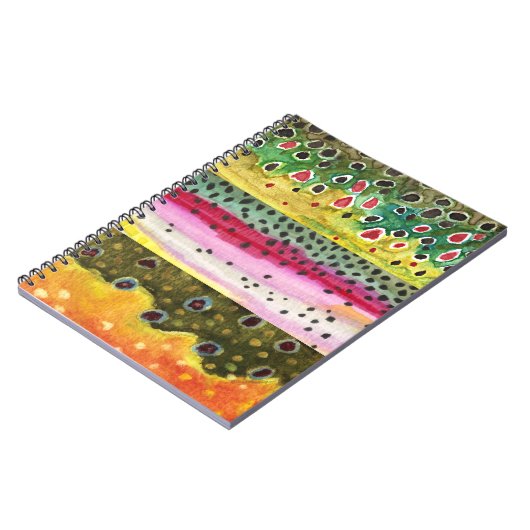 Fischfang Notizblock (Linke Seite)