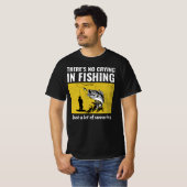 Fischfang Outdoor Funny Joke T - Shirt (Vorne ganz)