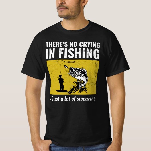 Fischfang Outdoor Funny Joke T - Shirt (Vorderseite)