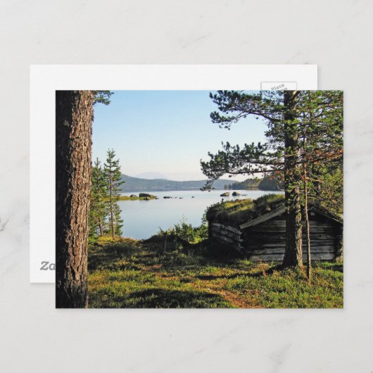 Fischfang Postkarte (Vorne/Hinten)