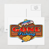 FISCHFANG POSTKARTE (Vorne/Hinten)