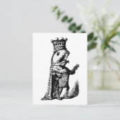 Fischfang Postkarte (Stehend Vorderseite)