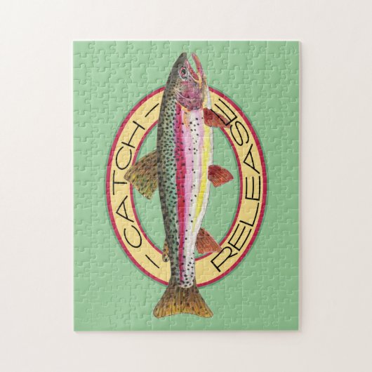 Fischfang Puzzle (Vertikal)