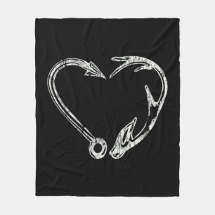 Fischfang & Schattenjäger Hirschjagd Fleecedecke