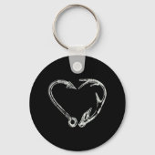 Fischfang & Schattenjäger Hirschjagd Schlüsselanhänger (Vorderseite)