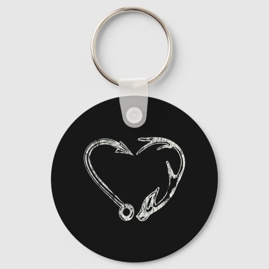 Fischfang & Schattenjäger Hirschjagd Schlüsselanhänger (Vorderseite)