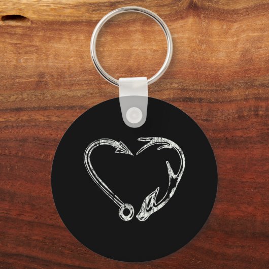 Fischfang & Schattenjäger Hirschjagd Schlüsselanhänger (Vorderseite)