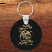 Fischfang Schlüsselanhänger (Vorderseite)